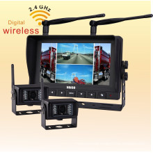 Reverse Camera Wireless System with Automatic Brightness Control Monitor
